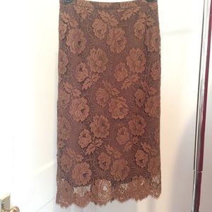 Lace Pencil Skirt from J. Crew